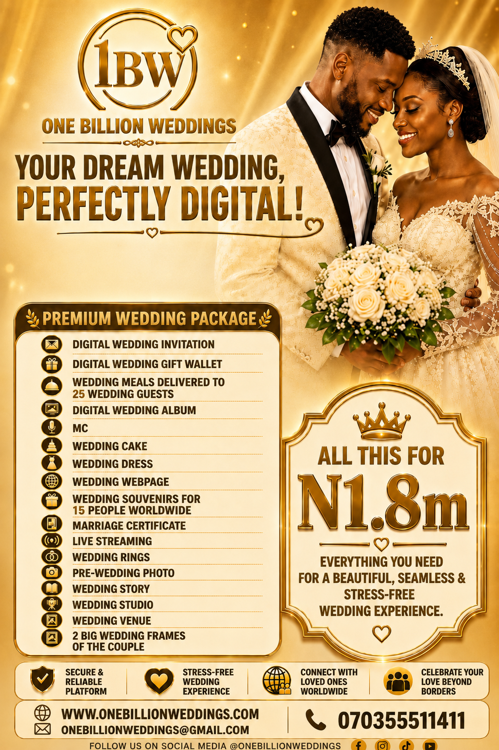 Premium Wedding Package