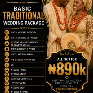 Basic Traditional Wedding Package